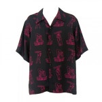 쿠드그라스(COUP DE GRACE) NEON POLE DANCER POLY SHIRT (BLACK) - 69,000원 | 무신사 스토어