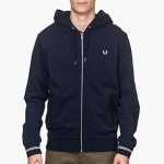 프레드페리(FRED PERRY) [해외]로고 후드집업 스웻셔츠 J2531 - 149,000원 | 무신사 스토어