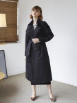 살롱 드 욘(SALON DE YOHN) New York Trench Coat_ Black - 223,200원 | 무신사 스토어