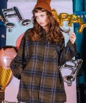 더블유브이프로젝트(WV PROJECT) 바비 체크셔츠 카키 MJLS7210 - 42,900원 | 무신사 스토어