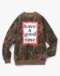 해브 어 굿 타임(HAVE A GOOD TIME) Frame Crewneck - Camo - 79,000원 | 무신사 스토어