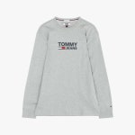 타미 진(TOMMY JEANS) [남성] 코튼 로고 크루넥 티셔츠 TJMS3KOE50A0 N46 - 52,000원 | 무신사 스토어