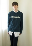 엠엠에이치(mmh)살롱 | 엠엠에이치(MMH) "먼치" 로고 스웻셔츠 (다크그린) - 47,200원 | 무신사 스토어 엠엠에이치(MMH)