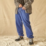 더웨이브(THE WAVE) 웨이브 로고 기모 스웻팬츠(blue) - 29,000원 | 무신사 스토어