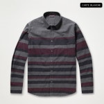 까르뜨블랑슈(CARTE BLANCHE) 투톤 가로 블럭패턴 긴소매셔츠 CMF7WS88GY - 59,000원 | 무신사 스토어