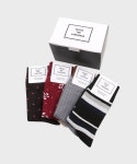 삭스더랭귀지(SOCKS THE LANGUAGE) 유니크 패턴양말 4SET - 28,000원 | 무신사 스토어