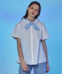 코너 칼럼(CORNER COLUMN) 19s 후디 셔츠_화이트 - 68,000원 | 무신사 스토어
