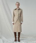 어나더라운지(ANOTHER LOUNGE) Trench Coat Safarino 3 Stitches (Beige) - 100,100원 | 무신사 스토어