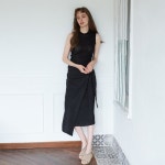 스튜디오 지(STUDIO.G) MODE SKIRT _ BLACK - 154,000원 | 무신사 스토어