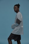 오베르(OVERR) TOME.2 BACK PRINTING PIGMENT SKYBLUE L/S TEE - 54,000원 | 우신사 스토어