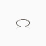 베이크드 알래스카(BAKED ALASKA) SILVER SIMPLE OPEN RING - 17,000원 | 우신사 스토어