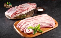 		농협몰 팜스토리 생생포크 삼겹살 500g (구이/수육/찌개) 