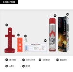EASY119 차량용 휴대용 가정용 간편사용 스프레이식 소화기 골든타임 1분 화재진압 실버/골드 색상선택 - NS홈쇼핑