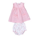 [쁘띠바또](2018 S/S신상품)PETIT BATEAU / 베이비토들러 여아여름원피스블루머세트(0518163006)(갤러리아 명품관) - NS홈쇼핑... 