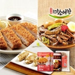 [그린팜푸드] 미소예찬 국내산원육 등심돈가스2팩+한우장조림+고인돌떡갈비 총4팩세트 - NS홈쇼핑  [그린팜푸드] 미소예찬 국내산원육... 