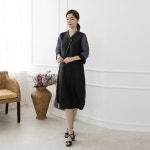 엄마옷 마담4060 V넥프릴디테일생활한복-XKC805003- - NS홈쇼핑  엄마옷 마담4060 V넥프릴디테일생활한복-XKC805003- - NS홈쇼핑