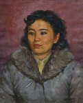 국내최대 미술품경매 - 포털아트 인물 *(38cm x 45cm 약9호) 1959 *유작*