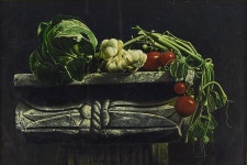 국내최대 미술품경매 - 포털아트 정물 *30M(90cm x 60cm) 캔버스에 유채 2004 *유리액자* *작품상세참조*