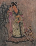 국내최대 미술품경매 - 포털아트 - 고구려(高句麗) *21호(56cm x 73cm) 종이에 혼합재료 2008 *유리액자(양호)*