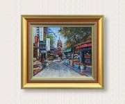 국내최대 미술품경매 - 포털아트 Romantic 인사동 *10F(53cm x 45.5cm) 캔버스에 유채 2013 *유리액자*