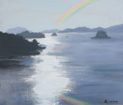 국내최대 미술품경매 - 포털아트 - 솔롱고스(삼천포) *10F(53cm x 45.5cm) 캔버스에 혼합재료 2008 *유리액자 상세설명 필독*