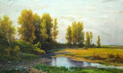 국내최대 미술품경매 - 포털아트 - 가을 (115cmx68cm)