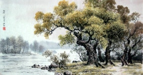 국내최대 미술품경매 - 포털아트 - 가을 (123cmx65cm)