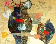 국내최대 미술품경매 - 포털아트 일상-생성 *10P(53cm x 41cm) Mixed Media on canvas 2007년작 * 상세 설명 참조 * 방송 시청 권장