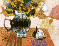 국내최대 미술품경매 - 포털아트 일상-생성 *10P(53cm x 41cm) Mixed Media on canvas 2007 *상세내용 필독*