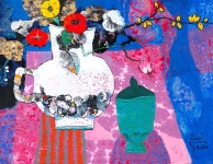 국내최대 미술품경매 - 포털아트 일상-생성 *10P(53cm x 41cm) Mixed Media on canvas 2007 *상세내용 필독*