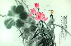 국내최대 미술품경매 - 포털아트 - 초록빛 내가에 (90cm x 60cm 약27호) *04월16일 통관작품* 07-2/5계약서