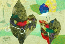 국내최대 미술품경매 - 포털아트 일상-생성 *6P(41cm x 27cm) Mixed Media on canvas 2007 *상세내용 필독*