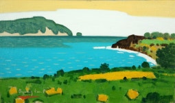 국내최대 미술품경매 - 포털아트 남해인상 *6P(41cm x 25cm) Oil on canvas *유리액자 상세설명 참조