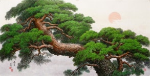 국내최대 미술품경매 - 포털아트 《아침》 (137.5cm x 69.5cm 약51호) *07월10일 통관작품