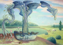 국내최대 미술품경매 - 포털아트 - 021 *변형20호(69.5cm x 49.5cm 약16호) Oil on canvas *유리없는 액자