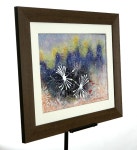 국내최대 미술품경매 - 포털아트 고요한 평화 *12P(61cm x 45.5cm) Mixed Media on canvas 2008 *유리액자 상세설명필독*