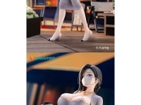 아지매들 쳐긁힌 동탄피규어