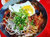 거창의 비빔짬뽕