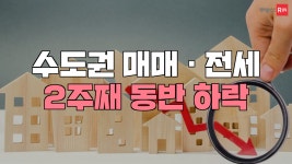 부동산 빅데이터, 부동산114 [부동산114] 수도권 매매 · 전세 2주째 동반 하락
