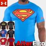 Alphagolf | 라쿠텐 일본: 언더 아머 힛 기어 컴 프레 션 반 소매 T 셔츠 オルターエゴ 1244399