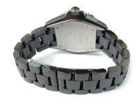 auc-blanc | 라쿠텐 일본: ◆ 샤넬 J12 38mm ◆ 남성용 H0685 블랙 문자판 블랙 세라믹 오토매틱 시계 스테인리스 CHANEL