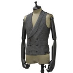 cinqueunaltro | 라쿠텐 일본: Gabriele Pasini 싱글 재킷 JG70033Q JET SET G7423 310 wool jaquard WHITE/BLACK (모직 쟈 가드... 