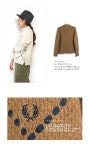 C.POINT | Rakuten Global Market: (Fred Perry) FRED PERRY #F7106 Womens Textured Sweater Womens sweater high neck grosgrain... 