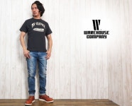 Earth Market | 라쿠텐 일본: WAREHOUSE 웨어하우스 반 소매 T 셔츠 인쇄 「 MY CUPIEE 」 논 워시 미 세탁 빈티지 사탕 화재 WH4601