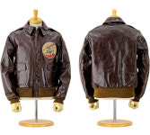 FRISBEE | 樂天海外銷售: ♦ 位 (BUZZ 位的) [BR80423] 皮革飛行夾克類型 a-2&quot;粗糙穿服裝 CO。 合同 No.23380 365 th 戰鬥機組 (男裝... 