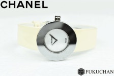 Brand Shop FUKUCHAN | 라쿠텐 일본: 라・론도 레이디스 워치 화이트×실버 쇠장식 레더×스테인레스 스틸 쿼츠 H0579　 ≪≫