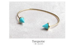 Hanatelier | Rakuten Global Market: 삼각 우 조명 및 터키석 1 연 심플 팔찌 bra037