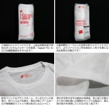 crew neck short-sleeved plain fabrics T-shirt h4110 men JAPAN FIT CREW NECK 2-PACK T-SHIRT Hanes American casual pack pack T-shirts