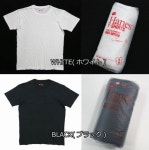 crew neck short-sleeved plain fabrics T-shirt h4110 men JAPAN FIT CREW NECK 2-PACK T-SHIRT Hanes American casual pack pack T-shirts