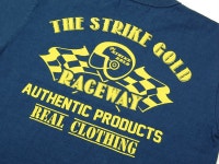 Klax-on | Rakuten Global Market: Strike gold STRIKEGOLD THE original hanging knit t-shirt RACE WAY SGT030/LOOPWHEEL/casual/mens